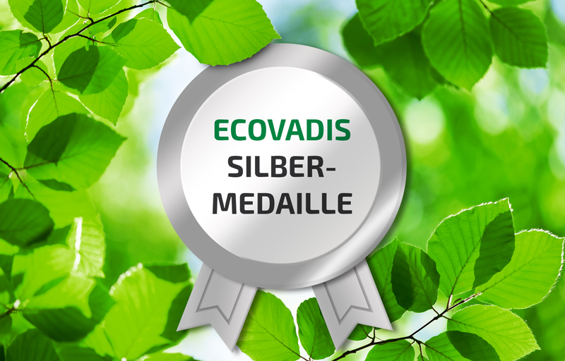 Arania erhält EcoVadis-Medaille für seine Nachhaltigkeitsleistung